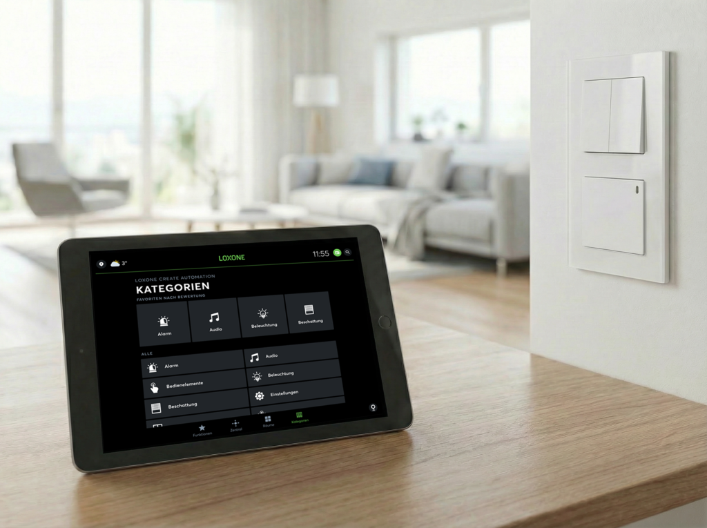 Systemintegration Loxone Leistungen Geiger Smart Solutions